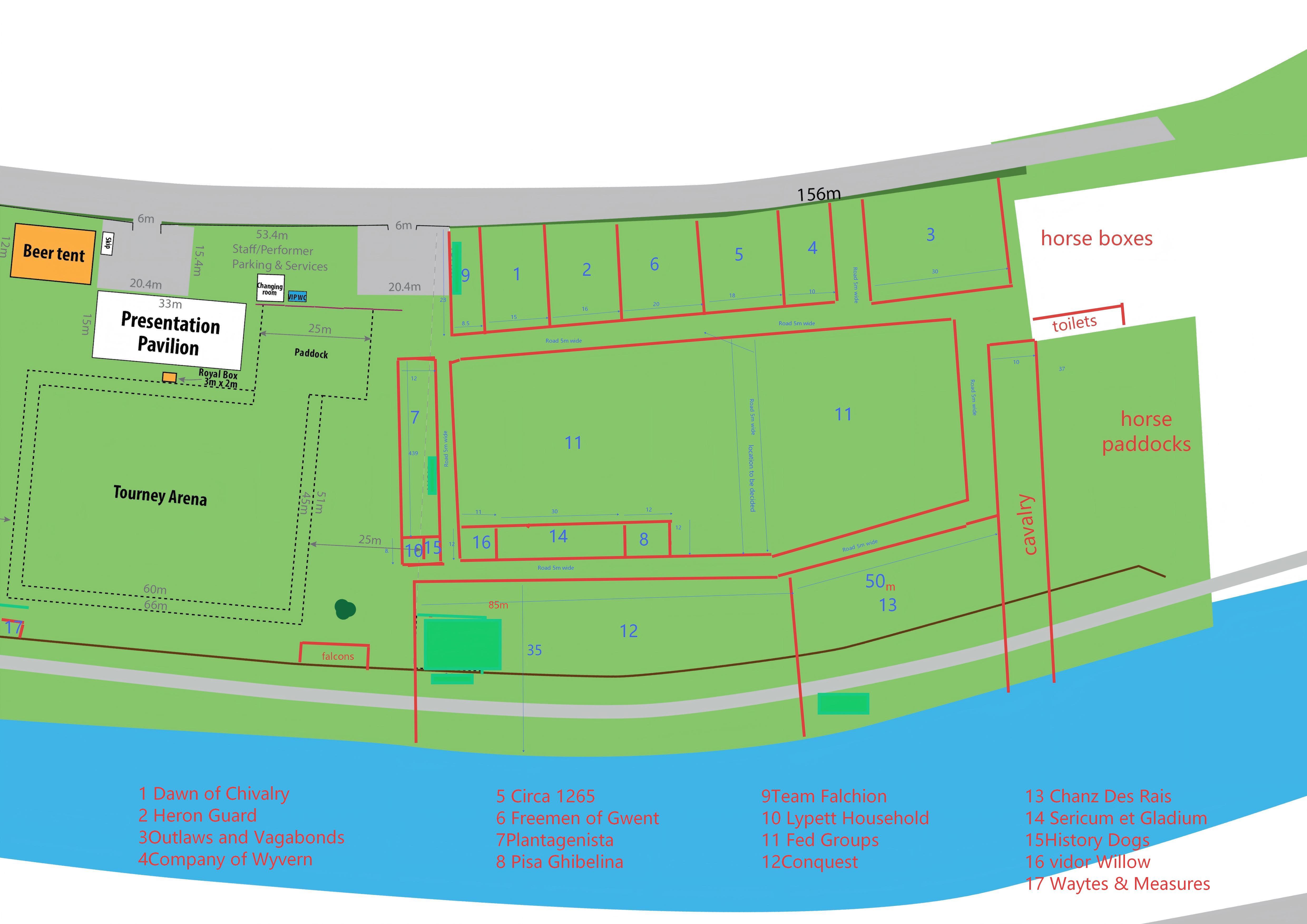 Battle of Evesham Royal Camp
